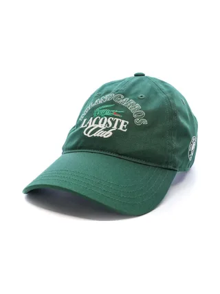 Casquette Verte Lacoste Roland Garros 1