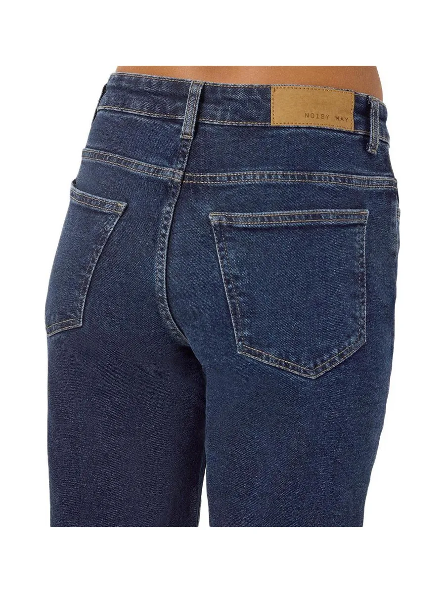Jean Droit Bleu Foncé Femme Noisy May Landa 4