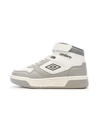 Baskets Grises/Blanches Garçon Rouge Umbro Olly Vlc 1