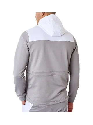 Sweat à Capuche Blanc/Gris Homme Project X Paris Bicolore 2