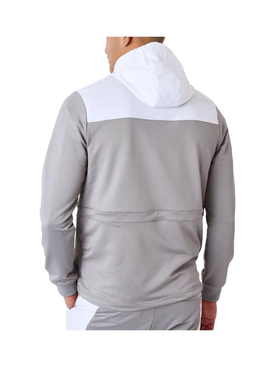 Sweat à Capuche Blanc/Gris Homme Project X Paris Bicolore 2