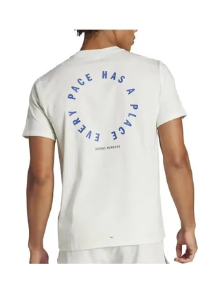 T-Shirt Blanc Homme Adidas JC7367 2