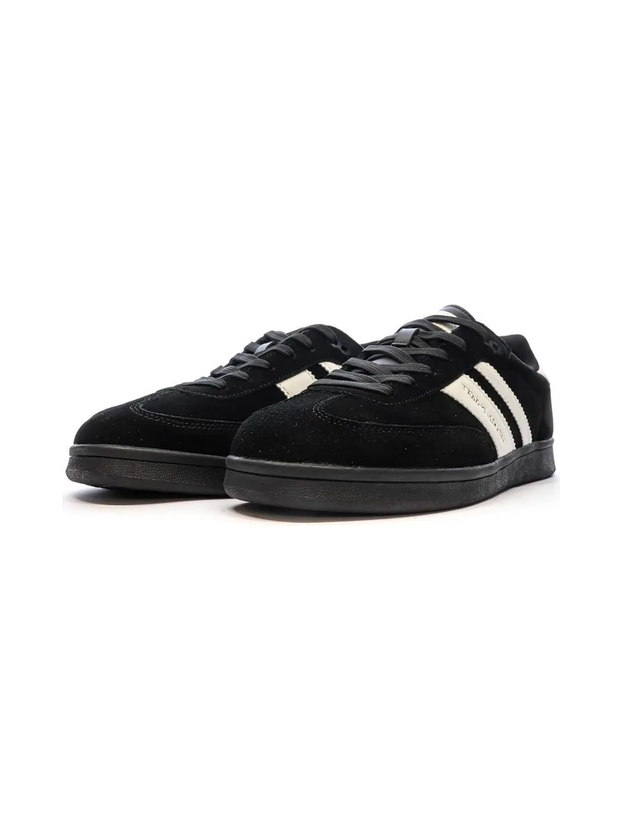 Baskets Noires/Blanches Homme Teddy Smith White Suede 6