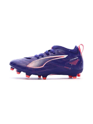 Chaussures de Foot Violet Junior Puma Ultra 5 Match FG/AG 1