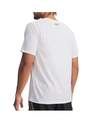 T-shirt Blanc Foncé Homme Under Armour Camo Chest Stripe 2