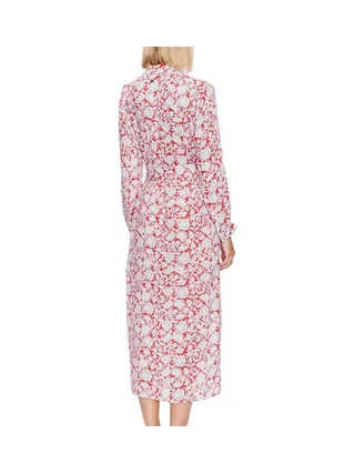 Robe Rouge à Motifs Femme Pepe jeans Perah 2