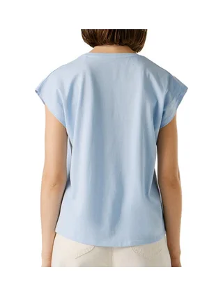 T-shirt Bleu Clair Femme Pepe jeans Bloom0 2
