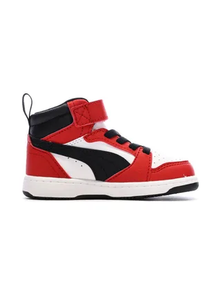 Baskets Rouges/Noires/Blanches Garçon Puma 2