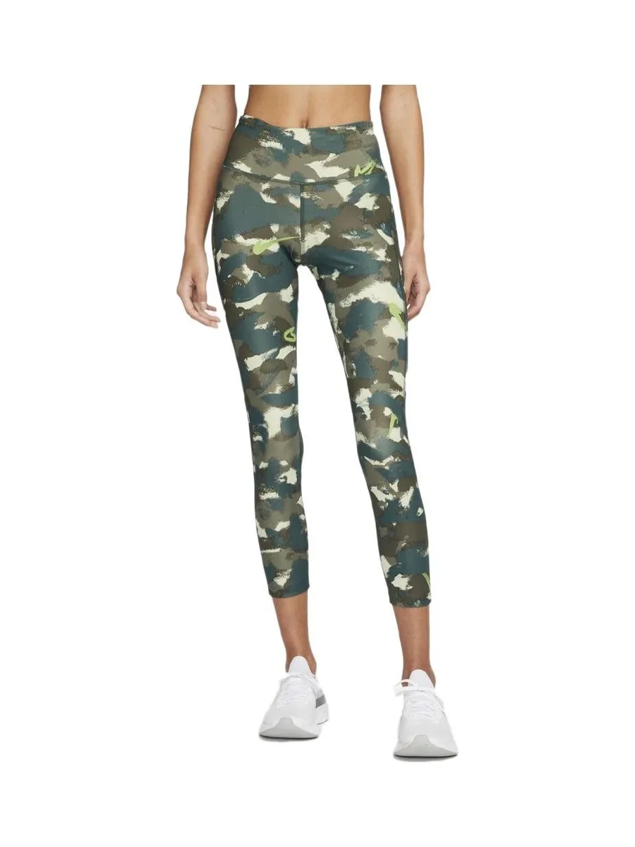 Legging Vert Femme Nike Fast 2