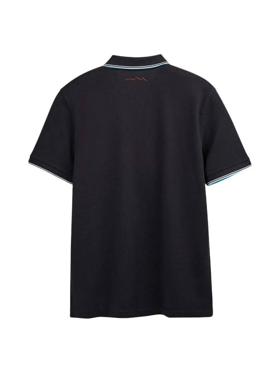 Polo Bleu Marine Homme Teddy Smith Pasian 2 3