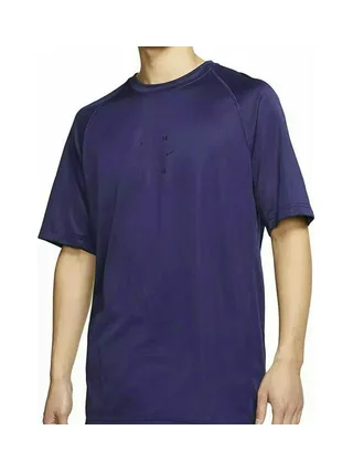 T-shirt de Running Bleu Foncé Homme Nike Knit 1