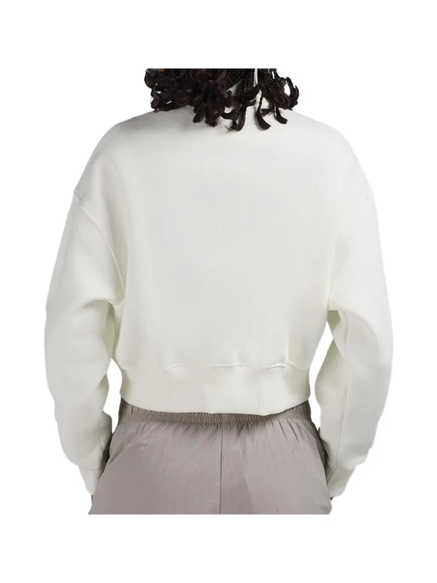 Sweat Zippé Blanc Femme Nike Nsw Style 3