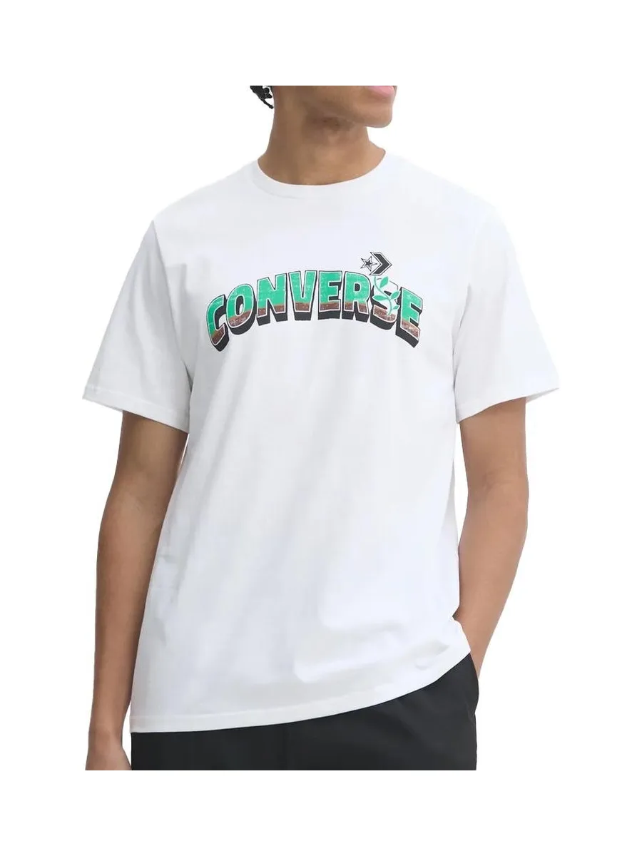 T-shirt Blanc Homme Converse High Summer 2