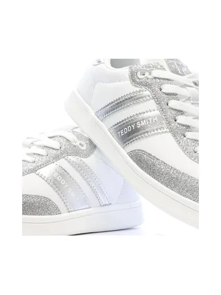 Baskets Blanches/Silver Femme Teddy Smith Plata 7