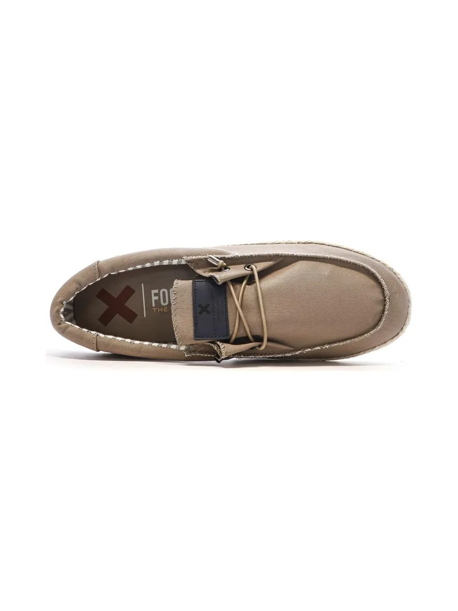 Chaussures en toile Taupe Homme Xti 142841 5