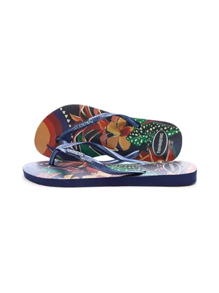 Tongs Marine Femme Havaianas Slim Tropical 1