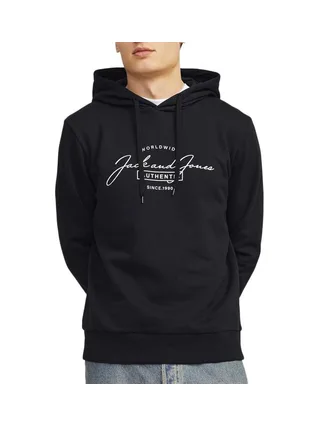 Sweat Noir Homme Jack & Jones Ferris 1