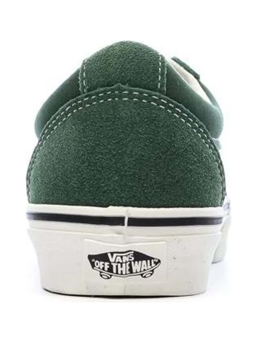 Baskets Vert Foncé Mixte Vans Old Skool 4