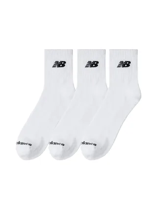 X3 Paires de Chaussettes Blanc Homme New Balance Everyday 2