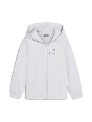 Sweat Zippé Mauve Fille Puma Ess+ 1