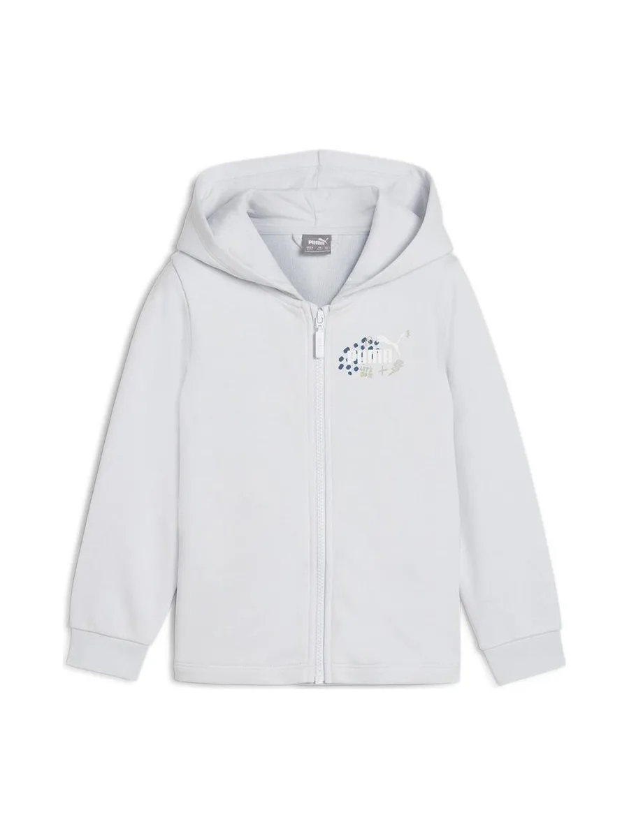 Sweat Zippé Mauve Fille Puma Ess+ 2