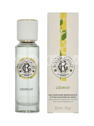 Roger & Gallet Cedrat Wellbeing Fragrant Water 30ml - Natural Spray 1