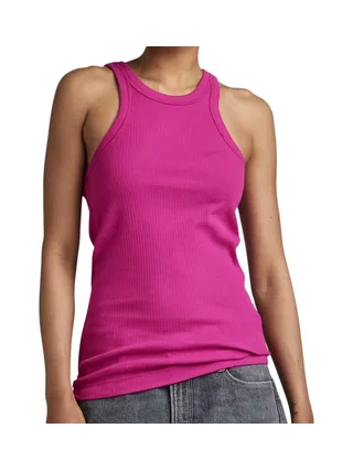 Débardeur Rose Femme G-Star Italian 1