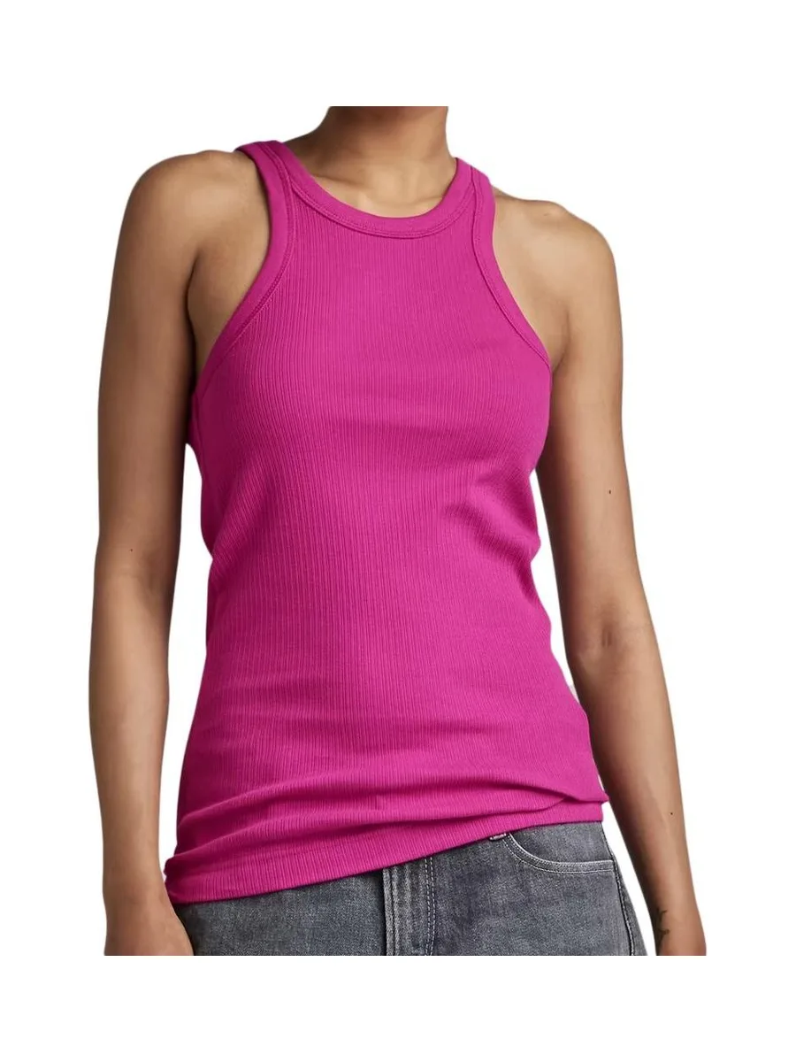 Débardeur Rose Femme G-Star Italian 2