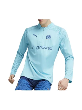 OM Sweat de Training Bleu Homme Puma 2023/24 1