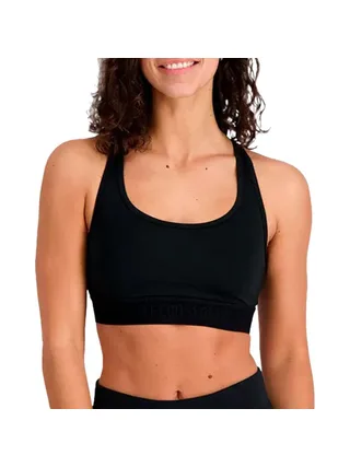 Brassière de Sport Noir Femme Le Coq Sportif Training 1
