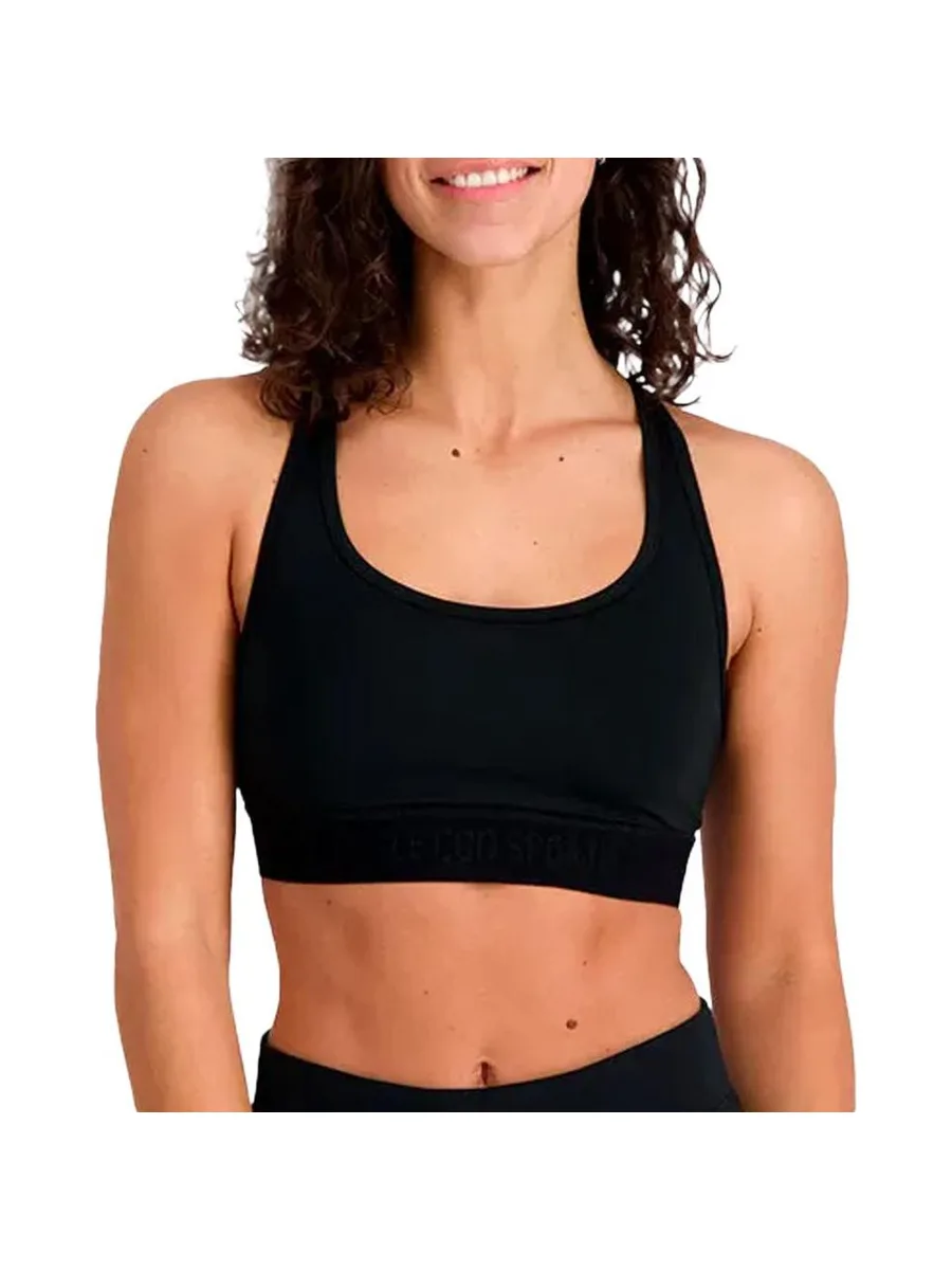 Brassière de Sport Noir Femme Le Coq Sportif Training 2