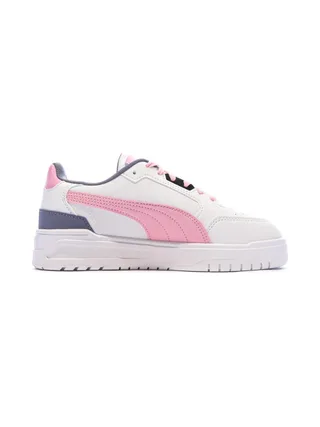Baskets Blanc/Mauve/Rose Fille Puma Shuffle Downtown 2