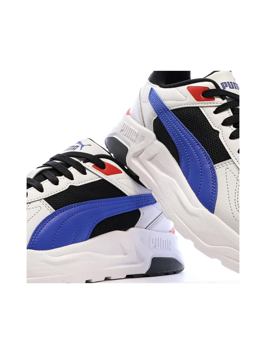 Baskets Noires/Blanches/Bleu Puma Homme Puma Trinity 2 8