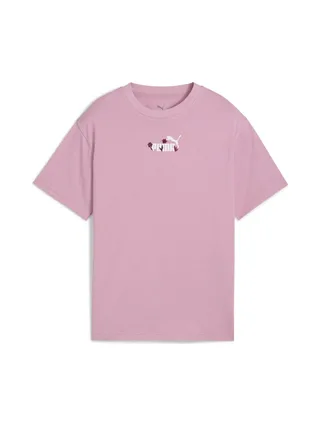T-Shirt Rose Fille Puma Nature 1