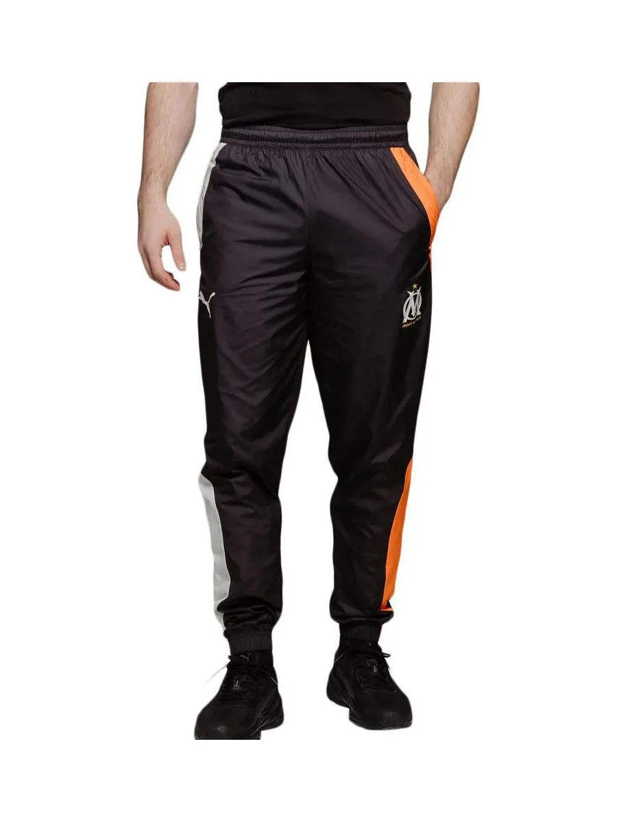 OM Jogging de foot Noir Homme Puma 2023/2024 2