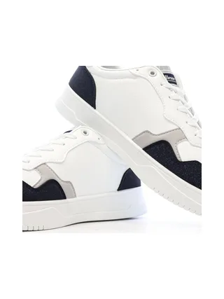 Baskets Blanches/Marines Homme Ellesse Pansit 7