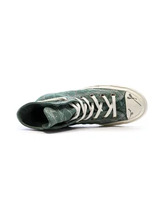 Baskets Vertes Mixte Converse Chuck 70 A06540C 4