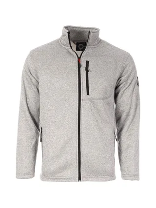 Veste Polaire Gris Homme Paname Brothers Sherpa 1