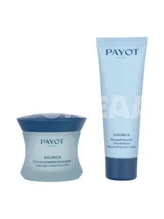 Payot Source Moisturising Ritual Set 100ml - Adaptogen Moisturing Cream 50ml/Baume Rehydratant 50ml 2