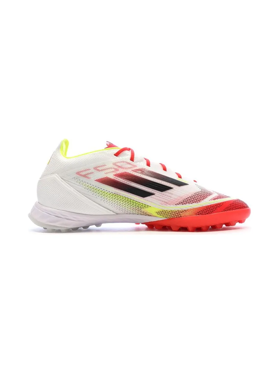 Chaussures de Foot Blanc/Rouge Adidas F50 Pro TF 2