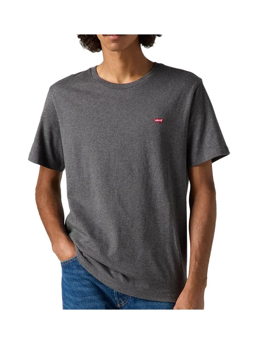 T-Shirt Gris Homme Levi's Original Neutrals 56605 2