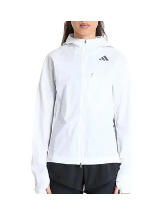 Veste de Running Blanc Femme Adidas Adizero 1