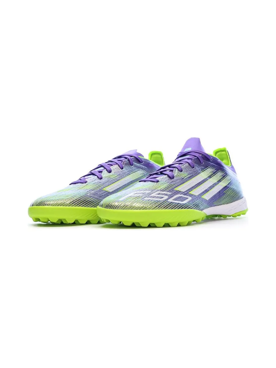 Chaussures de Foot Violet/Jaune Adidas F50 League TF 7