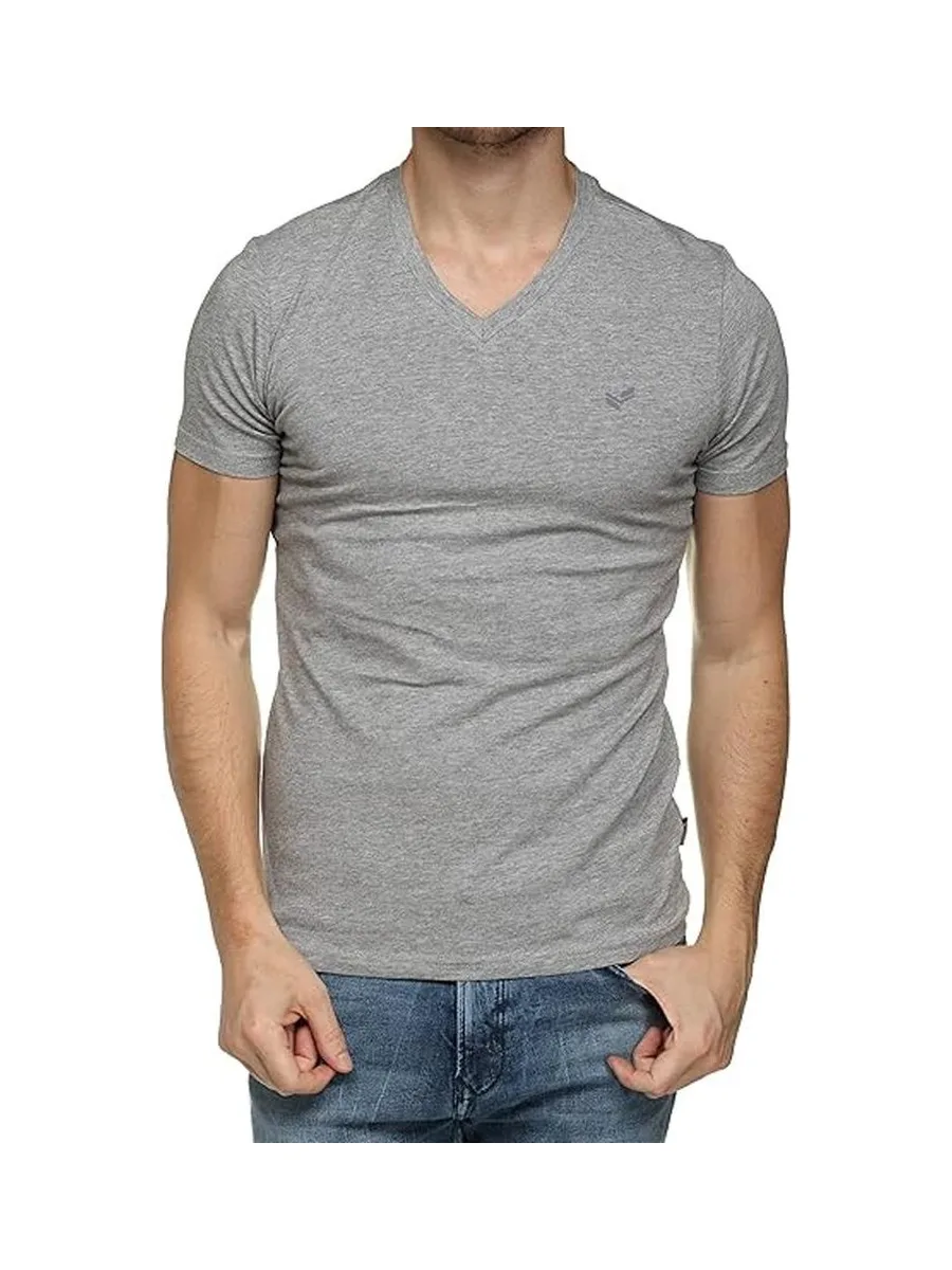 Lot de 2 T-Shirts Noir/Gris Homme Kaporal GIFTH 3