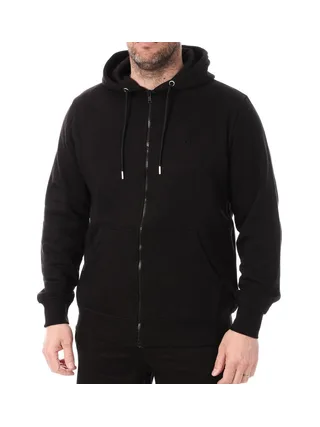 Sweat Zippé Noir Homme Lotto LT23 1