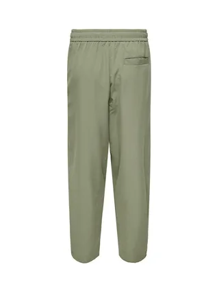 Pantalon fluide Vert Homme Only & Sons Lance 2