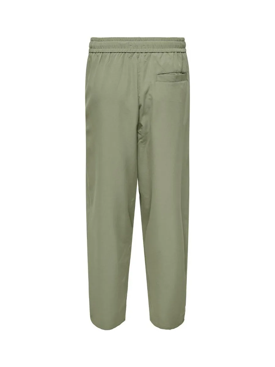 Pantalon fluide Vert Homme Only & Sons Lance 2