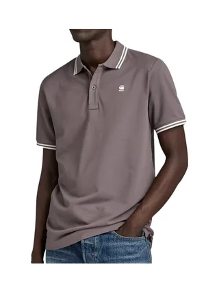 Polo Gris Homme G-Star Raw Dunda 1