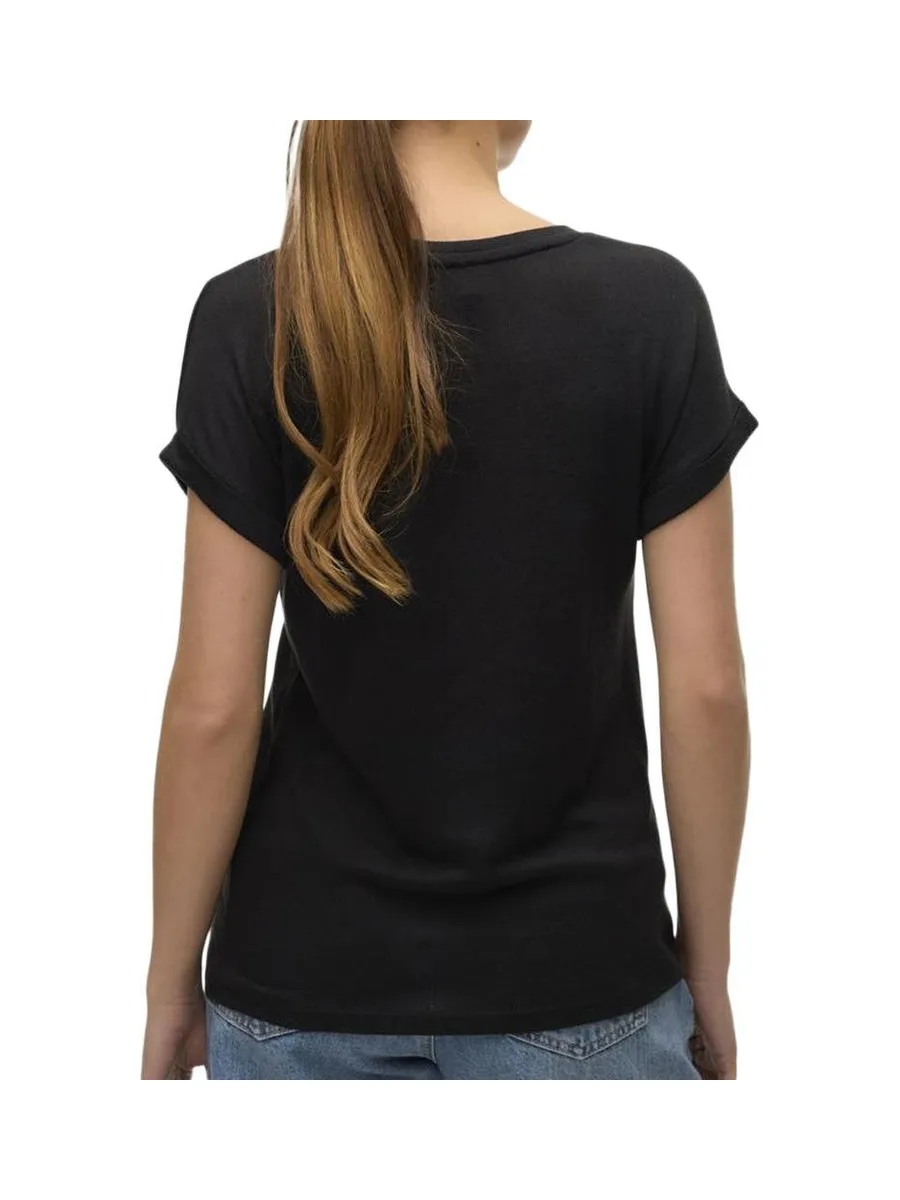 T-Shirt Noir Femme Vero Moda Brianna 10291353s 3