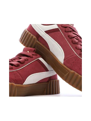 Baskets Rouge Femme Puma Carina 3.0 Luxe 7
